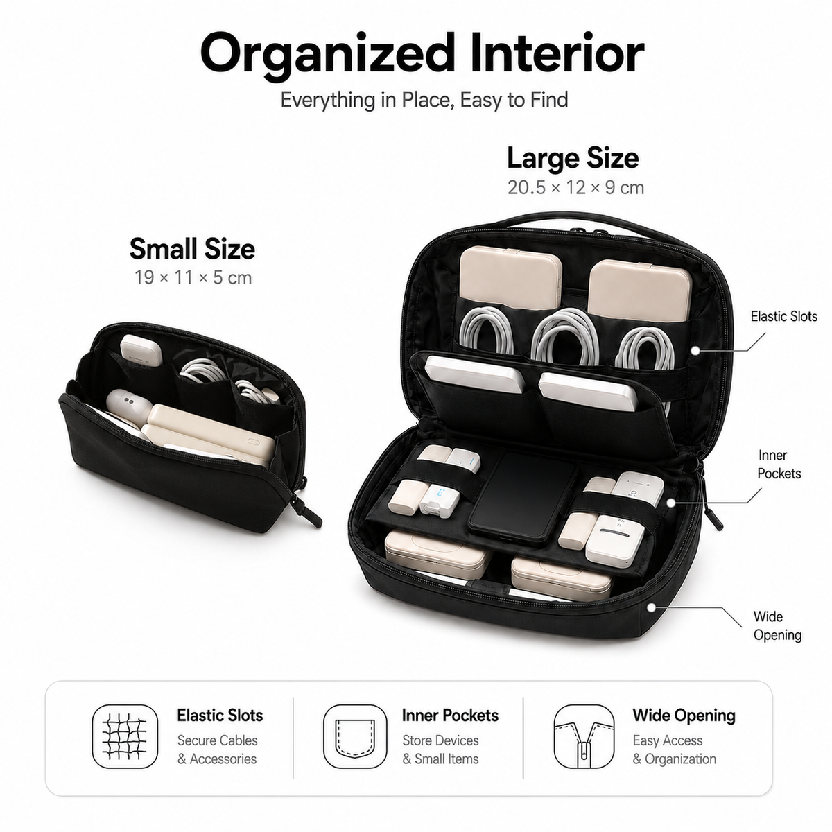 Cable Oganizer Pouch